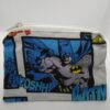 Handmade zipper coin purse made with Batman fabric