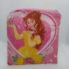 Handmade zipper coin purse made with Beauty and the Beast fabric