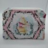 Handmade zipper coin purse made with Winnie the Pooh fabric