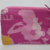 Handmade zipper coin purse made with Sleeping Beauty fabric