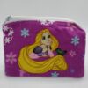Handmade zipper coin purse made with Tangled fabric