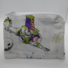 Handmade zipper coin purse made with Toy Story fabric