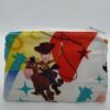 Handmade zipper coin purse made with Toy Story fabric