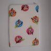 Handmade small zipper bag made with Goofy fabric