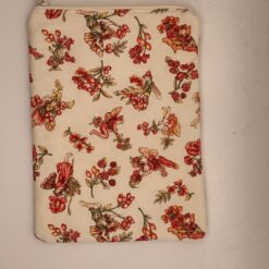 Handmade small zipper bag made with Tinkerbell fabric