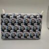 Handmade boxy zipper bag made with Lilo and Stitch fabric